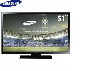 TV 51" Plasma ED Samsung PL51F4000 