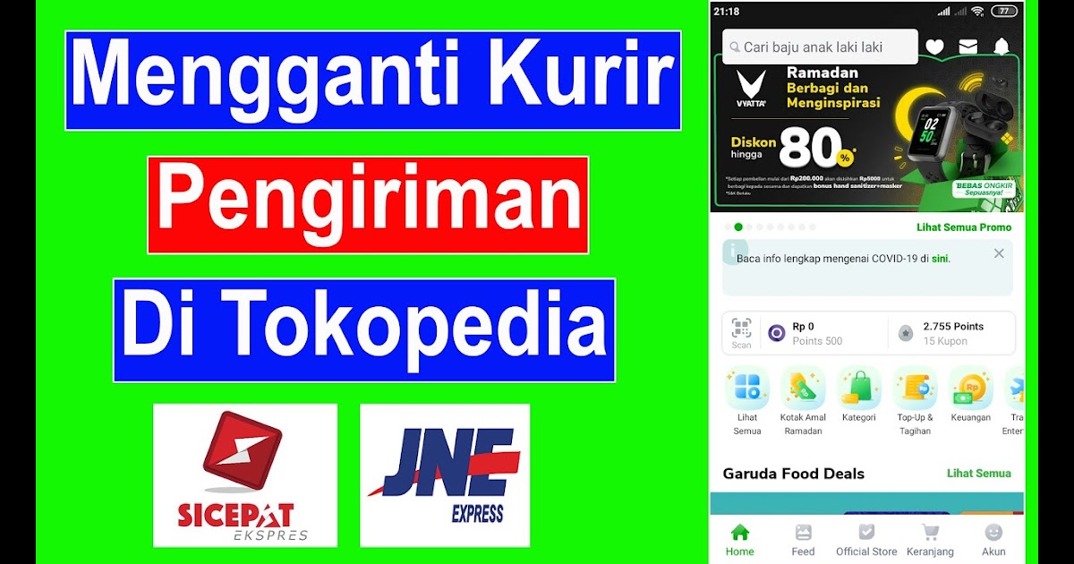 Cara Melamar Kurir Tokopedia / Jual CARA DROPSHIP - Kota Tangerang - GLAMGORGEOUS | Tokopedia ...