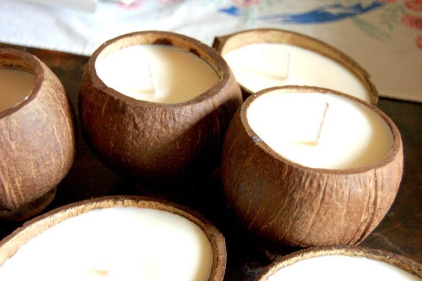  Cara  Membuat  Tempat  Lilin  Dari  Batok Kelapa Sebuah Tempat 