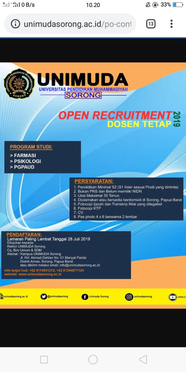 Untuk mengakses lowongan kerja kabupaten sorong sekitarnya gunakan link atau tautan di bawah ini. Info Loker Pelindo Cabang Sorong Lowongan Kerja Bina Bank Bni Frontliner Tingkat Sma D3 S1 September 2020 Rekrutmen Lowongan Kerja Bulan Maret 2021 Lowongan Kerja Pt Pelindo Daya Sejahtera Lifesacupcake Belle