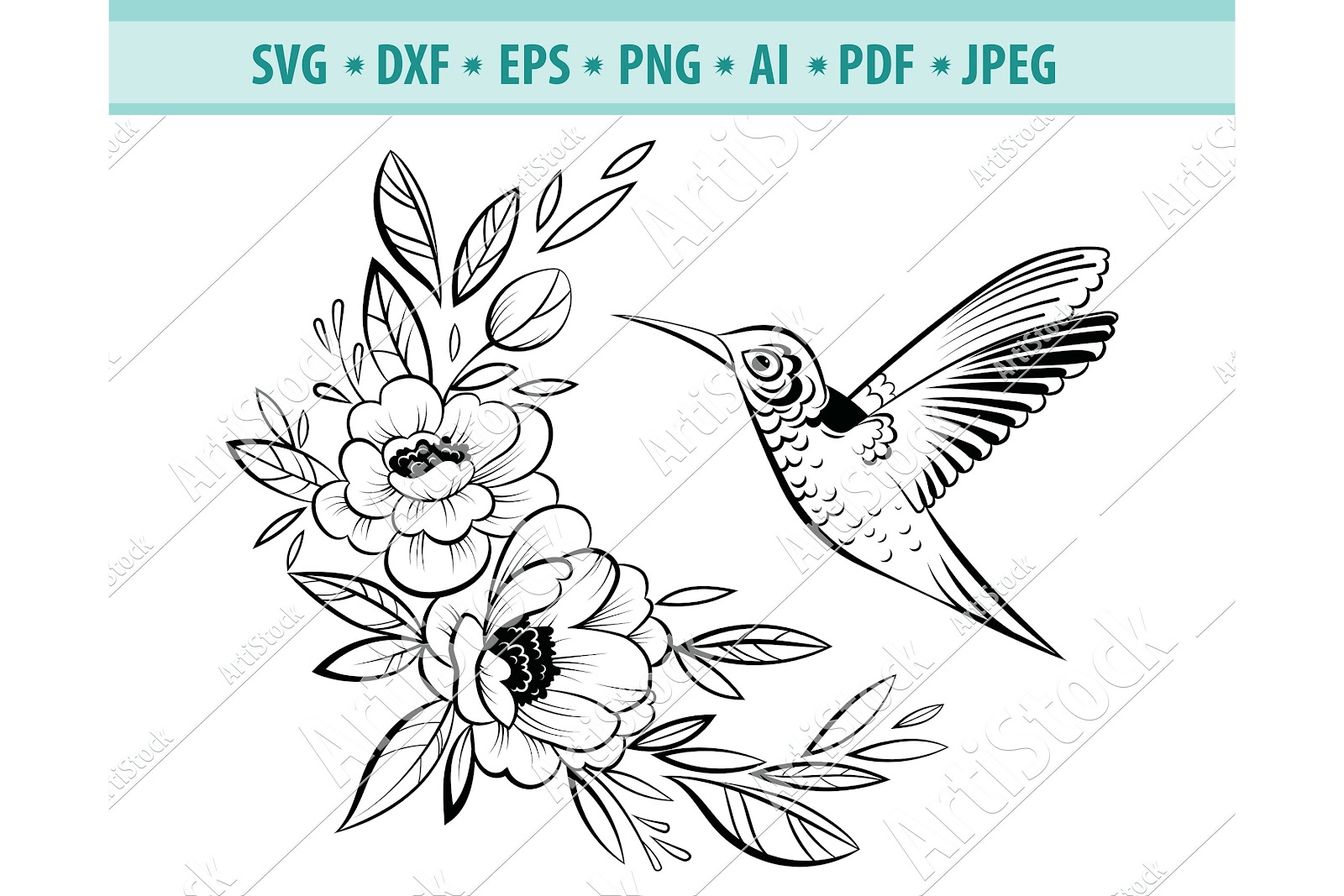 Free Free 262 Hummingbird Mandala Svg Free SVG PNG EPS DXF File
