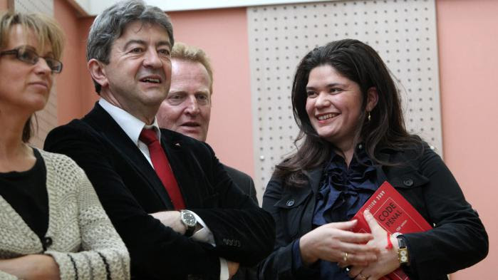 VIDEO. Mélenchon défend Raquel Garrido, "avocate pauvre" qui se retrouve "clouée au pilori"