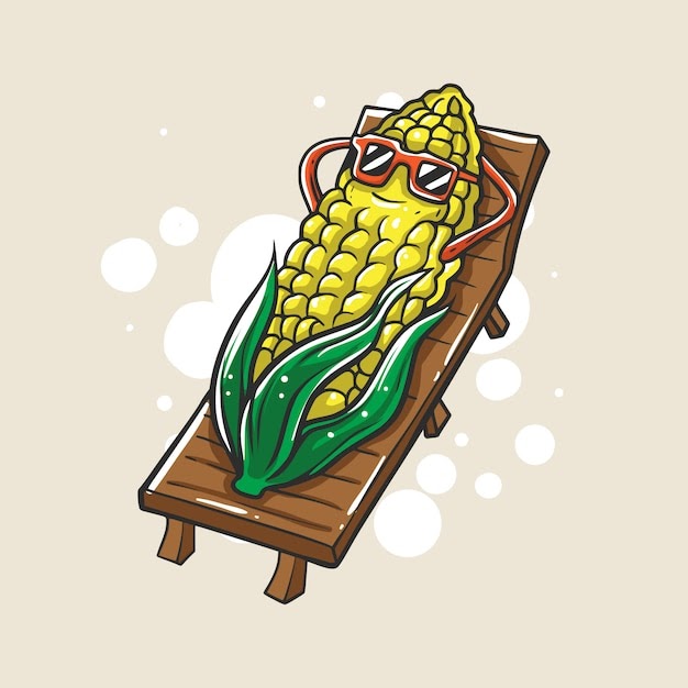 100以上 かわいい とうもろこし 食べる イラスト 1379 Josspicturerpkl6