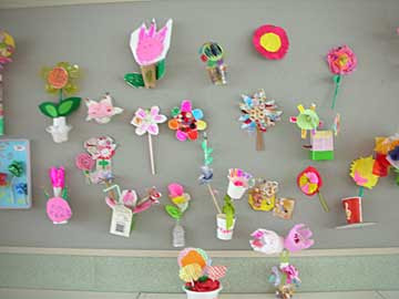 元の花 製作 保育園 すべての美しい花の画像