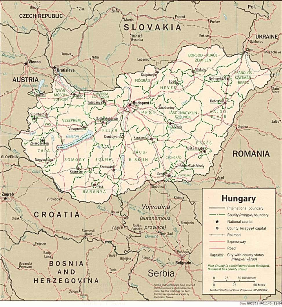 Magyar orszag szomszedos orszagai : Hungary