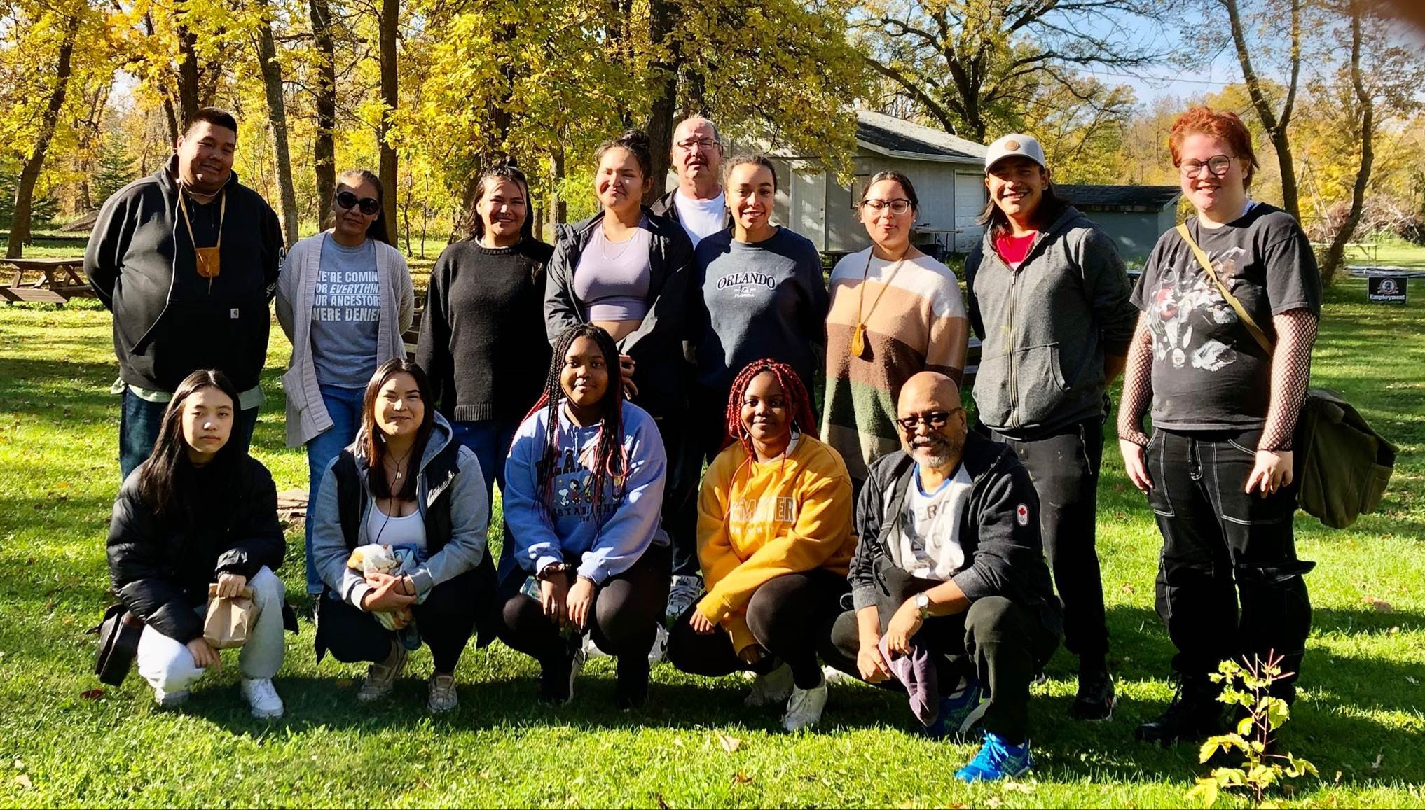 2022 Indigenous and Racialized Youth Retreat.