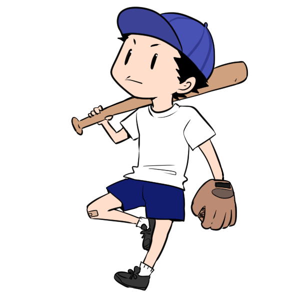50 素晴らしい野球 少年 イラスト 無料イラスト集