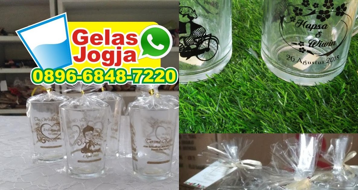 0896 6848 7220 wa Grosir Gelas Jogja  Murah Harga 