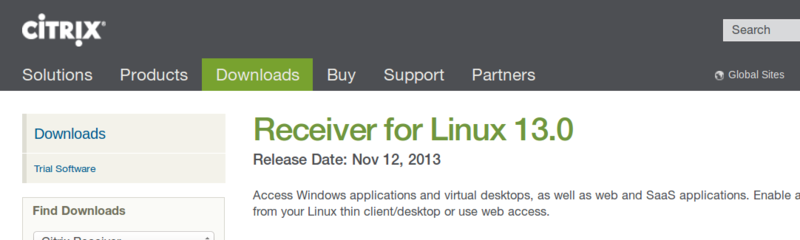 Download Citrix Receiver For Ubuntu Download Oliv