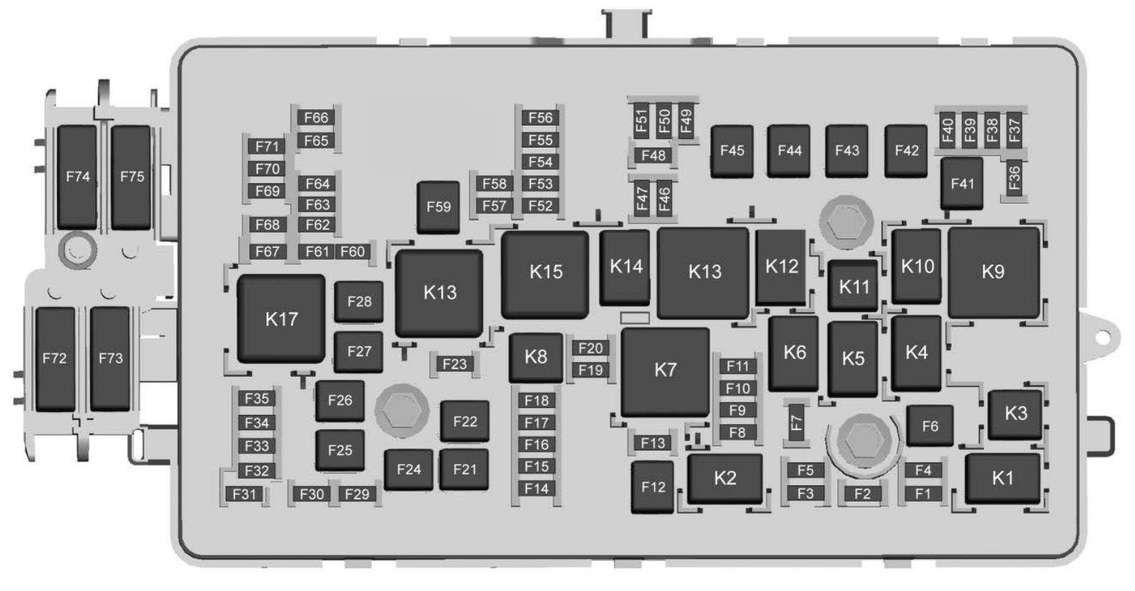 Chevy K10 Fuse Box Diagram - Wiring Diagram Schemas