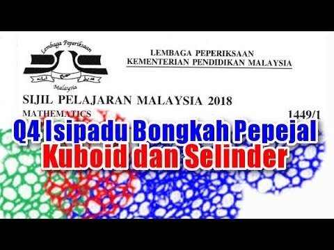 Cikgu Azman - Bukit Jalil: Q4 SPM 2018 Matematik Kertas 2 