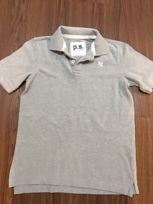 Discounted Boys PS Aeropostale Shirt Sleeve Gray Polo Shirt Size XL 14