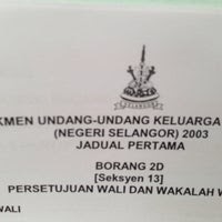Trainees2013: Borang Nikah Pejabat Agama Islam Selangor