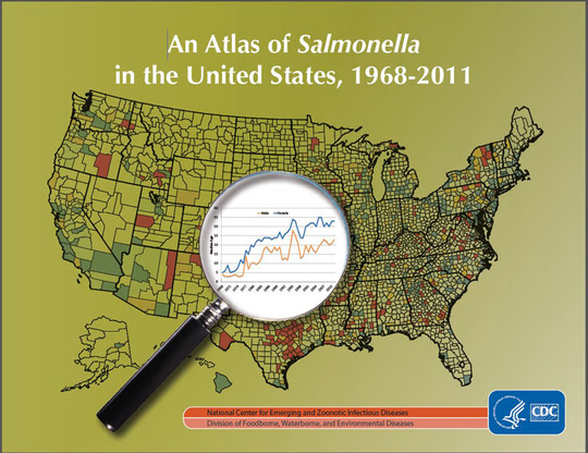 Cover photo of An Atlas of Salmonella in the United States, 1968-2011