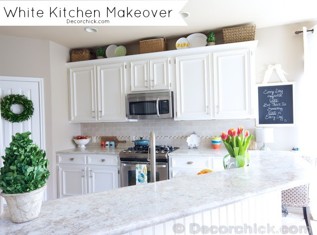Find sparkling and attractive white subway tile at alibaba.com that are solely designed to beautify the space. The Moment You Ve Been Waiting For Our White Kitchen Makeover Reveal Decorchick