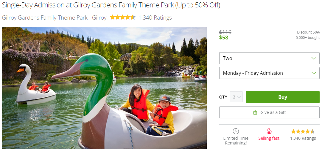 Some rides might have a weight limit. Save Up To 50 Off Gilroy Gardens Tickets Cp Food Blog