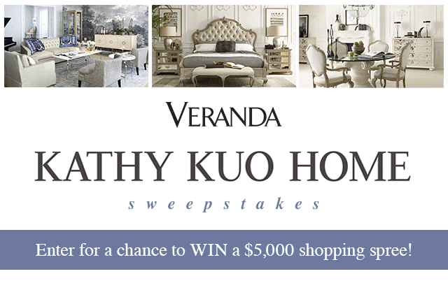  Veranda and Kathy Kuo Home Sweepstakes