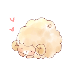 70以上 ゆるい ふわふわ ひつじ イラスト かわいい