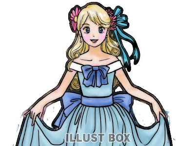 [新しいコレクション] 綺麗 プリンセス ドレス イラスト 181379