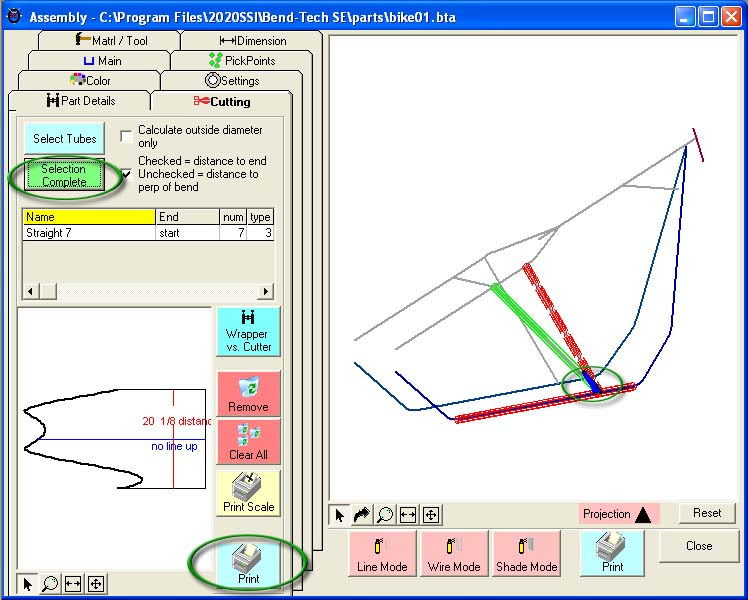 It can't calculate notches in the middle of bends and stuff like that. Tube Notching Template Paper Tape Ofn Forums