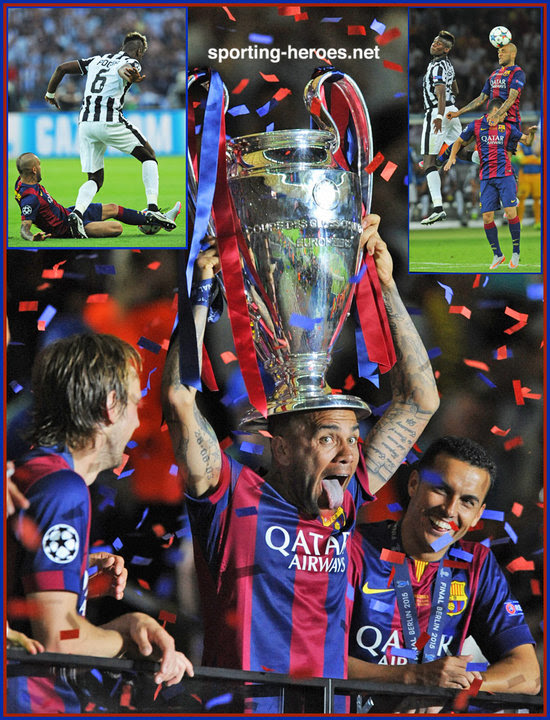 João alves de assis silva (born 20 march 1987), known as jô (brazilian portuguese: Daniel Alves Winner Of 2015 Eufa Champions League Barcelona
