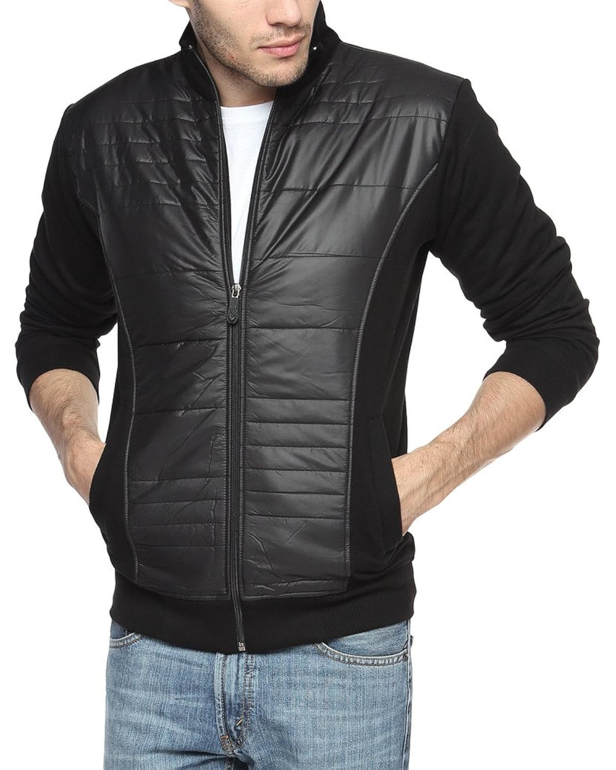 Amazon Quality Drop Shipping 2016 New Brand Leather Jacket