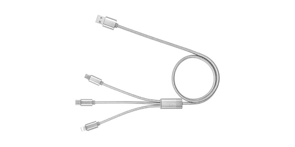 3-in-1 USB-C, Lightning, MicroUSB Cables