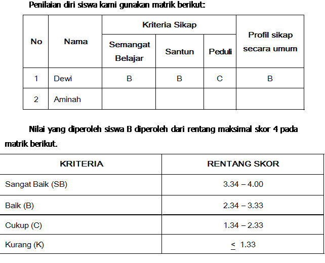 Contoh Hasil Observasi Rating Scale - Contoh 408