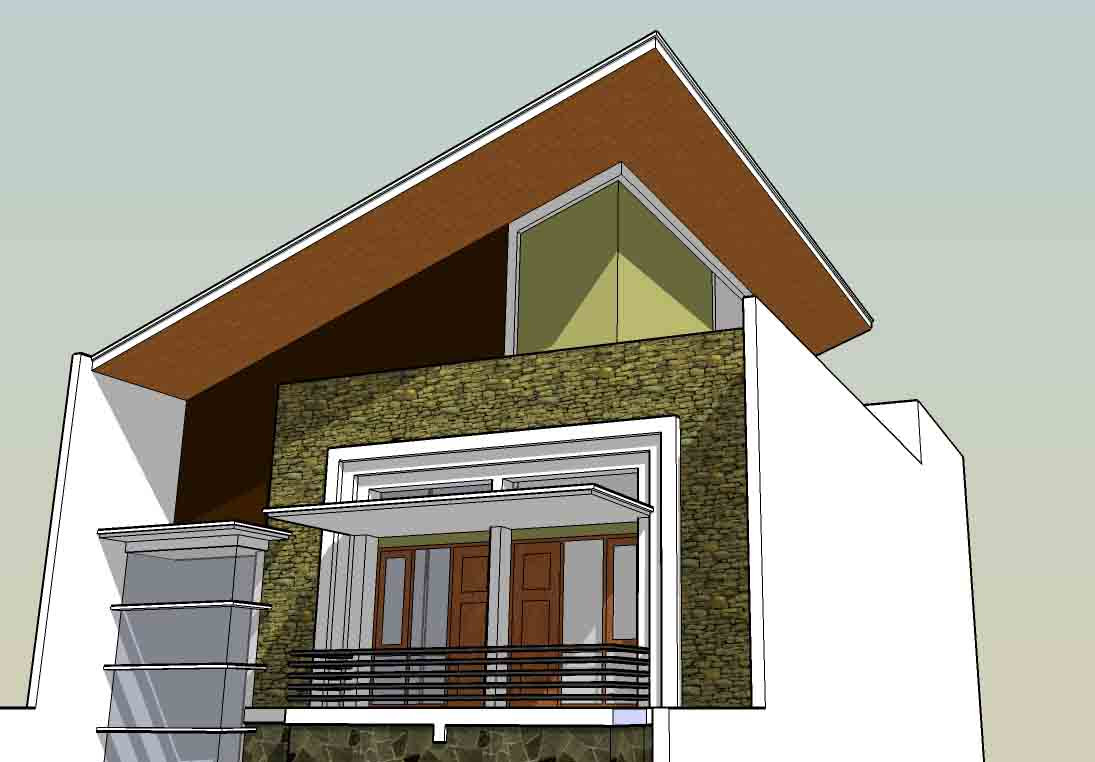 Denah Rumah Minimalis Atap Expo Desain Rumah