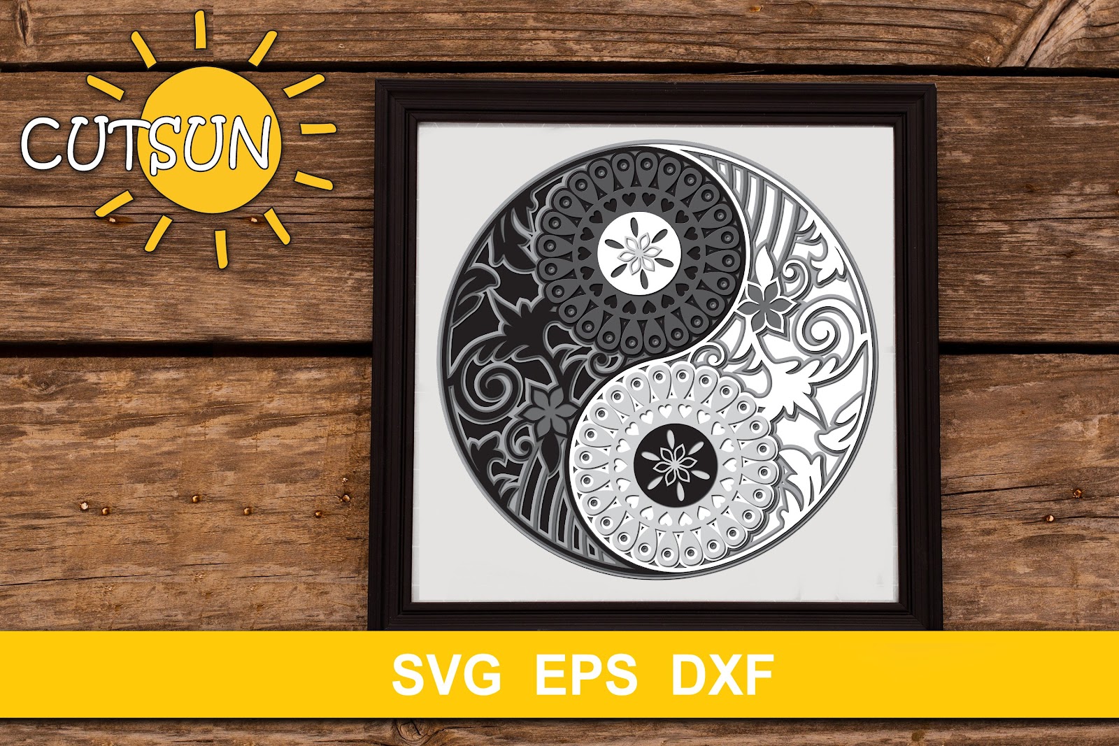 Download Multi Layered 3D Mandala Layered Svg Free - Free Layered ...