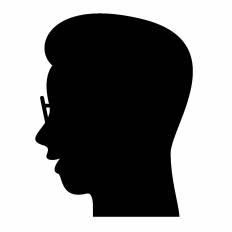 無料印刷可能メガネ イラスト 男 横顔 ディズニー画像のすべて