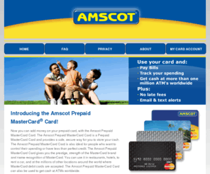 There is no physical gift card to carry around or lose. Amscotcard Com Amscot Prepaid Mastercard