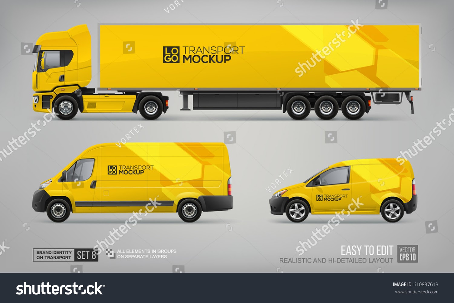 Download Trailer Mockup Psd Free / Newest Handpicked Sets Of Vehicles On Yellow Images Creative Store ...