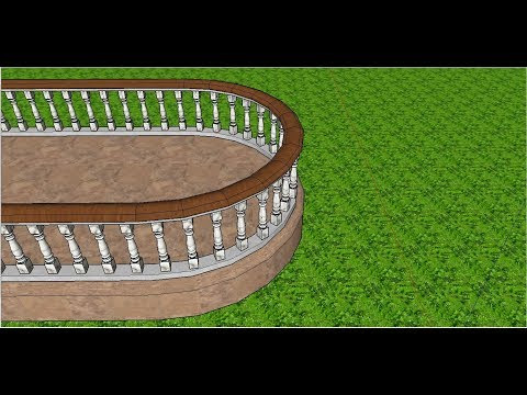 Cara Membuat Pagar  Minimalis  Di Sketchup  Pagar  Rumah 