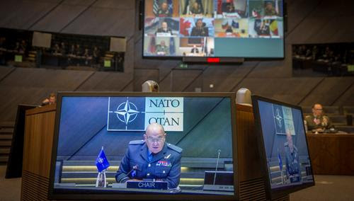 NATO Chiefs of Defence hold first virtual meeting in NATO Military Committee history
