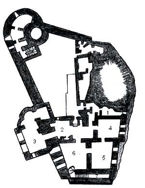 1.the powder tower, which is surrounded by a corridor that has shooting. Bran