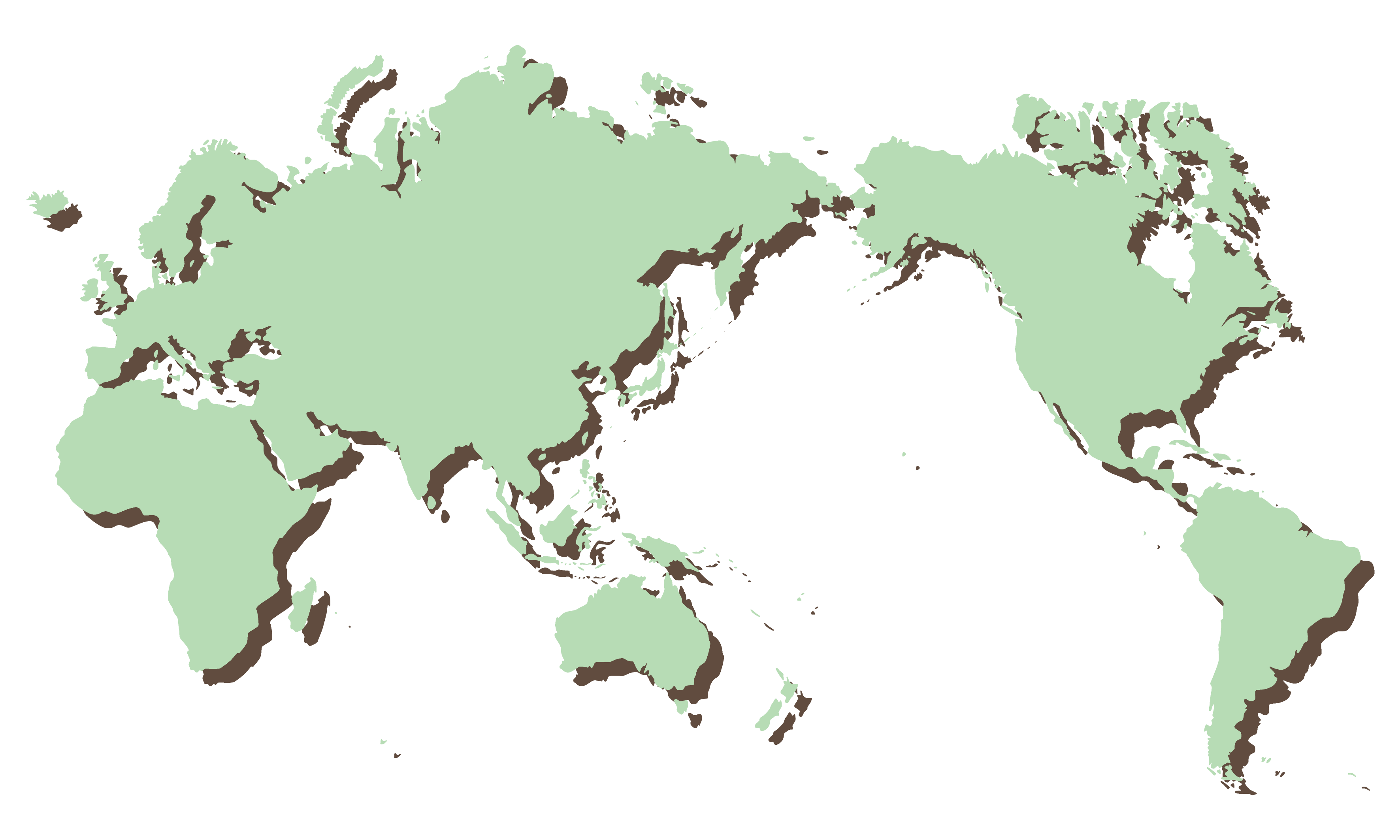 注目すべきイラスト トップ 100 世界 地図 シンプル