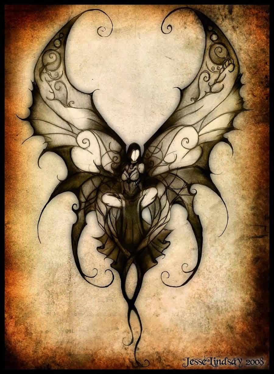 Doms ( zoom ultimate dark ) 2. Gothic Fairy Drawing At Getdrawings Free Download