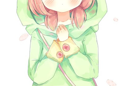 Kawaii Cute Little Anime Girl Drawing