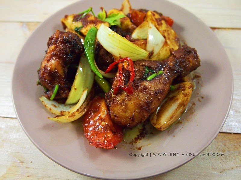 Ayam Masak Kicap Paling Simple!  EnyAbdullah.Com