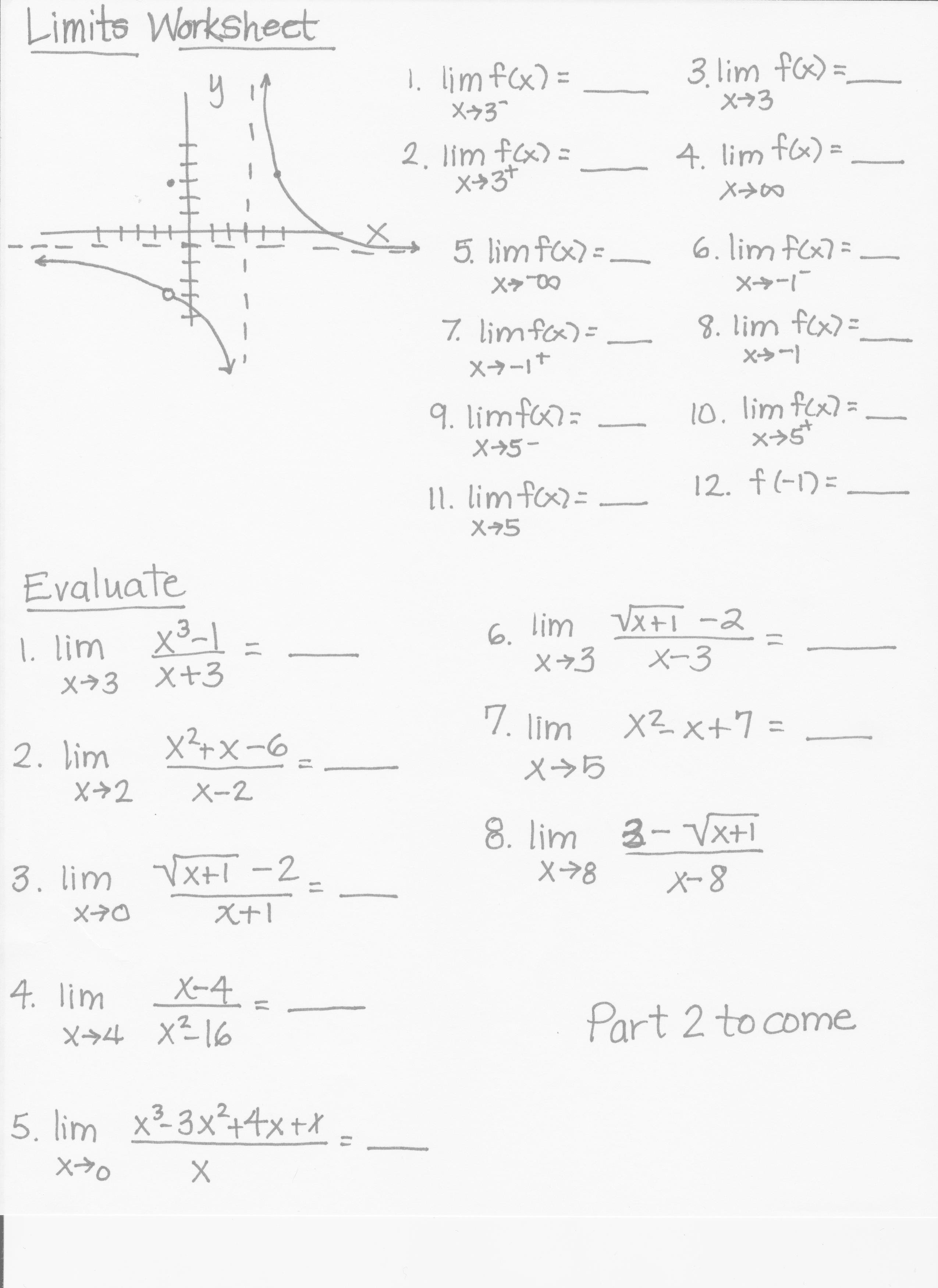 Practice your skills as you get ready for precalculus free precalculus worksheets created with infinite precalculus. Gitanosdelaeducacion Precalculus Worksheets Worksheet 273 Precalculus Simplify No Negative Exponents Or Answer Keys Next To Corresponding Ws