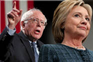 Bernie Sanders, Hillary Clinton