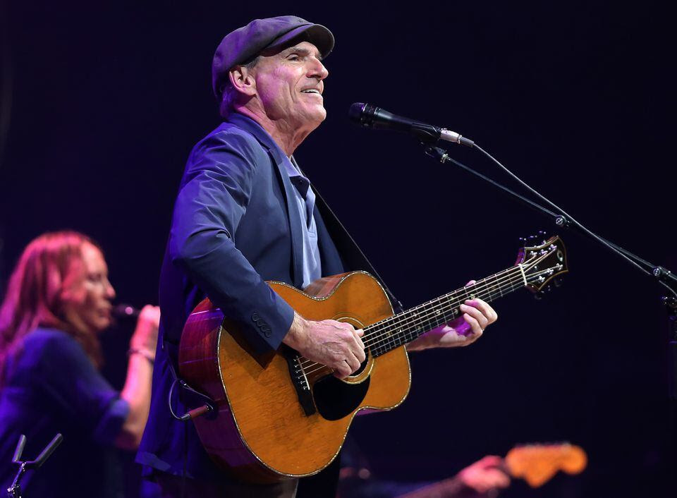 James Taylor performs at the MGM Music Hall at Fenway in August 2022. 