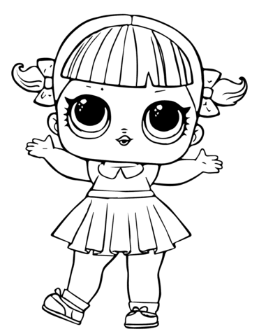 super coloring pages lol dolls  coloring and drawing