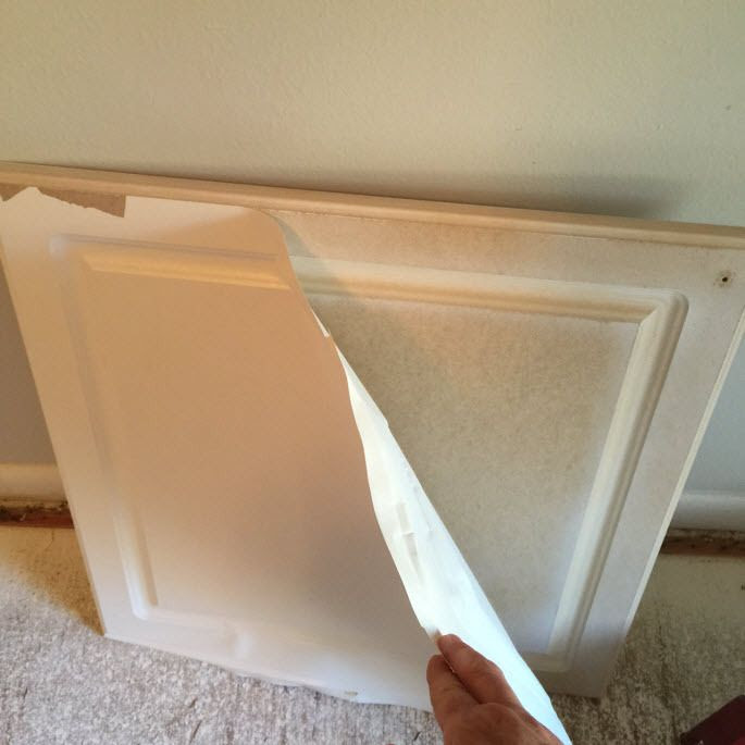 Southern Colonial: Can you paint thermofoil cabinet doors?
