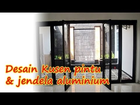 Ide Contoh  Desain Kusen pintu  jendela  aluminium rumah 