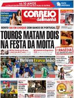 Ver capa Correio da Manhã