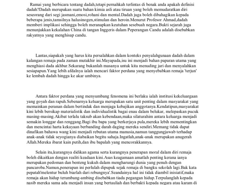 Contoh Karangan Jenis Peribahasa - Feed Lowongan Kerja