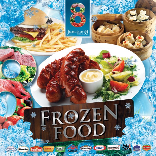 Contoh Desain  Banner  Frozen Food desain  spanduk keren