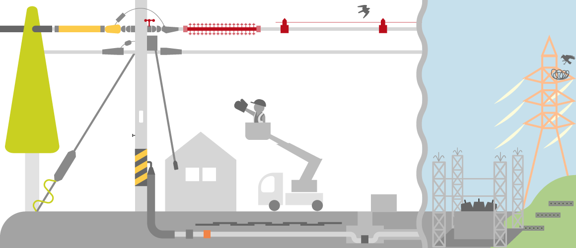 100以上 電柱 イラスト 電柱 イラスト 無料 Deloisedevenportjp